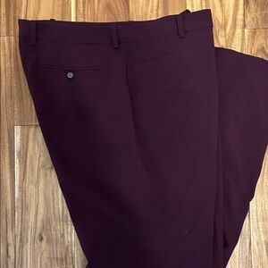 Calvin Klein Women's Burgundy Trousers